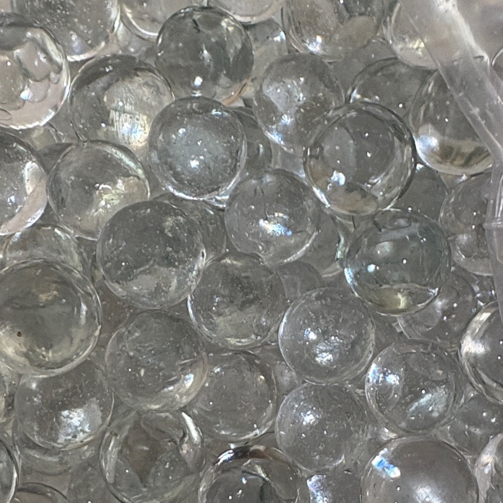 Clear Glass Marbles for Art Projects
